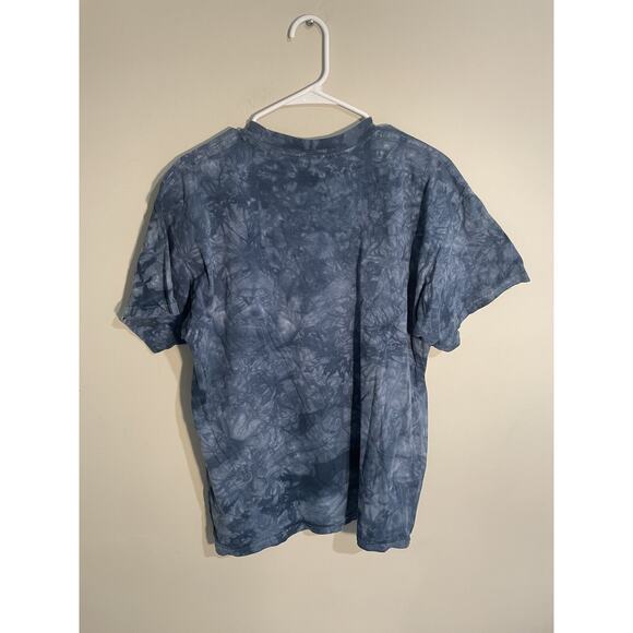 Vintage 2003 GRIZZLY BEAR MOON THE MOUNTAIN TIE-DYE T-Shirt LARGE Brown - Picture 6 of 9